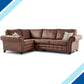 Orton Leather Corner Sofa Collection - Lakeland Sofa Warehouse
