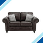 Orton Leather Sofa Set - Lakeland Sofa Warehouse