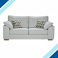 Oslo Fabric Corner Sofa Collection in modern design with patterned cushions.