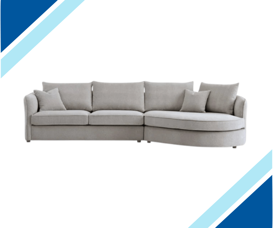 Rubin Fabric Corner Chaise Sofa Collections - Lakeland Sofa Warehouse