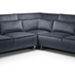 Sloane Plush Velvet U Shape Sofa in dark color, durable and comfortable design.