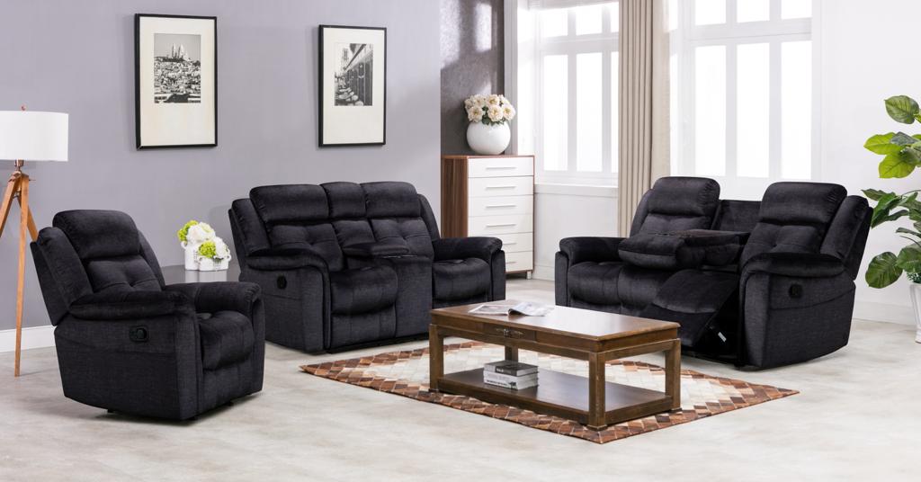 Texas Fabric Reclining Sofa Collection - Lakeland Sofa Warehouse