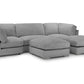 The Inga Fabric U Shaped Corner Sofa - Lakeland Sofa Warehouse