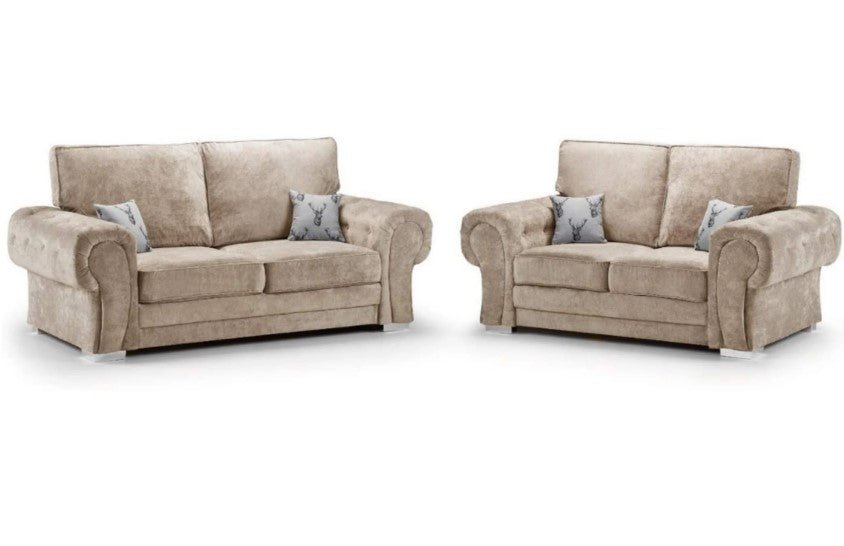 Verona Fabric Formal Back Sofa Collection - Lakeland Sofa Warehouse