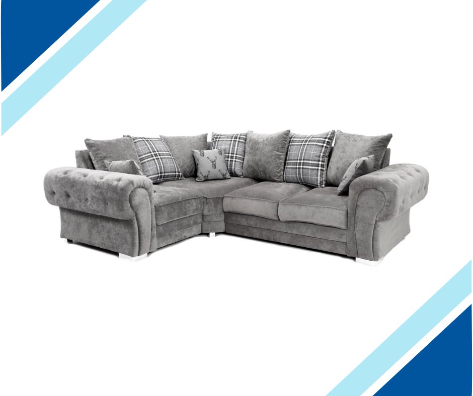 Verona Fabric ScatterBack Corner Sofa Collection - Lakeland Sofa Warehouse