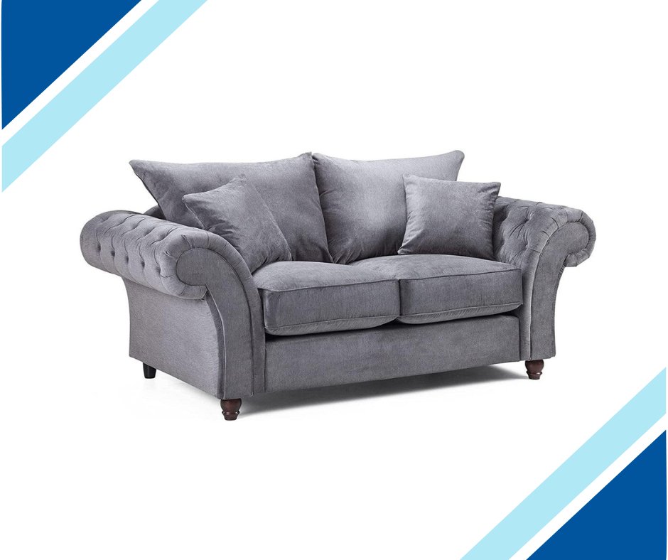 Wasdale Fabric Chesterfield Sofa Set - Lakeland Sofa Warehouse