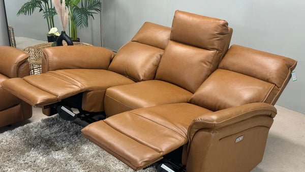 Zagora Real Leather Recliner Collection - Lakeland Sofa Warehouse