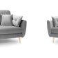 Zinc Fabric Sofa Collection - Lakeland Sofa Warehouse