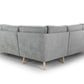 Anthorn Grey Fabric Corner SofaSuites and sofasLakeland Sofa Warehouse 