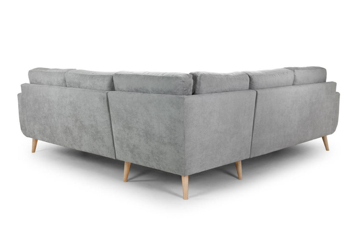 Anthorn Grey Fabric Corner SofaSuites and sofasLakeland Sofa Warehouse 