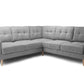 Anthorn Grey Fabric Corner SofaSuites and sofasLakeland Sofa Warehouse 