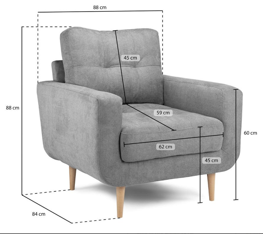 Anthorn Grey Fabric Sofa Set CollectionSuites and sofasLakeland Sofa Warehouse 