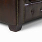 Antique Chesterfield Leather Full Corner SofaSuites and sofasLakeland Sofa Warehouse 