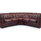 Antique Chesterfield Leather Full Corner SofaSuites and sofasLakeland Sofa Warehouse 