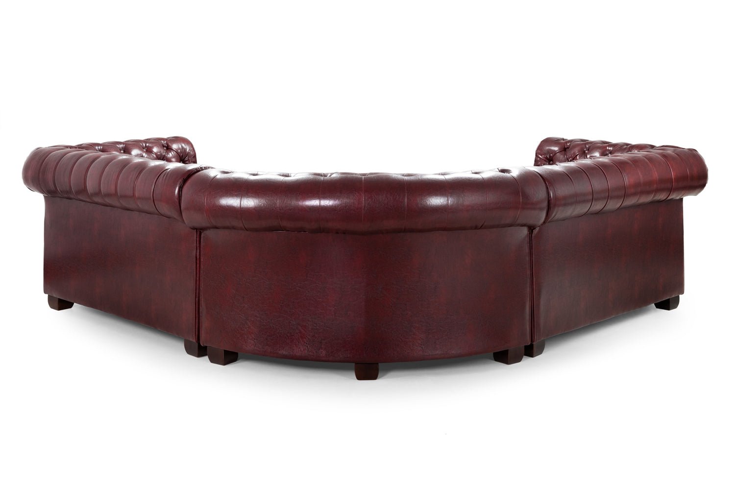 Antique Chesterfield Leather Full Corner SofaSuites and sofasLakeland Sofa Warehouse 