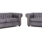 Arnside Suede Chesterfield Sofa CollectionSuites and sofasLakeland Sofa Warehouse 