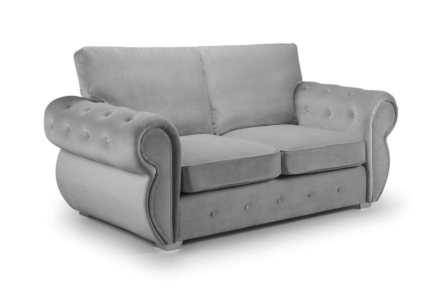 Barrow Fabric Sofa Set in SilverSuites and sofasLakeland Sofa Warehouse 