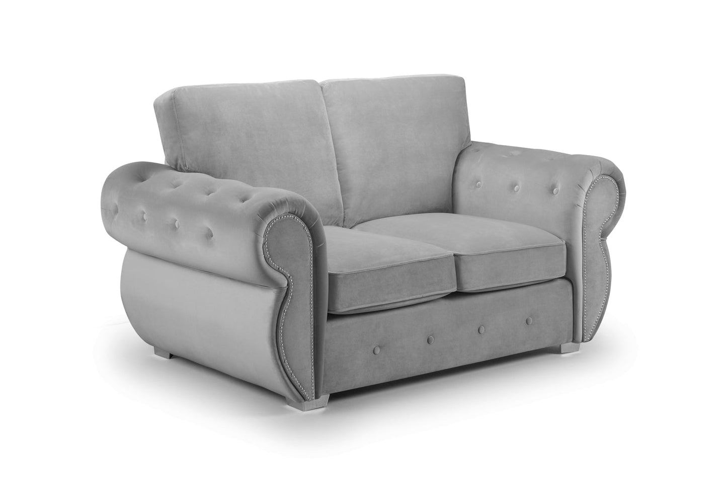 Barrow Fabric Sofa Set in SilverSuites and sofasLakeland Sofa Warehouse 