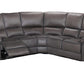 Bassenthwaite Grey Suede Fabric Recliner Corner SofaSuites and sofasLakeland Sofa Warehouse 