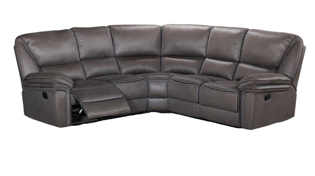 Bassenthwaite Grey Suede Fabric Recliner Corner SofaSuites and sofasLakeland Sofa Warehouse 