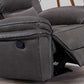 Bassenthwaite Grey Suede Fabric Recliner Corner SofaSuites and sofasLakeland Sofa Warehouse 