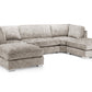 Bishop Fabric U Shaped Corner Suite Sofa - Lakeland Sofa Warehouse