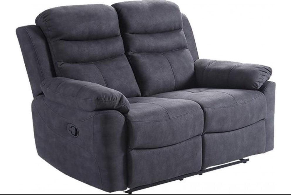 Caldbeck Gloucester Fabric Recliner Sofa Collection - CharcoalSuites and sofasLakeland Sofa Warehouse 