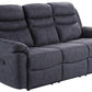 Caldbeck Gloucester Fabric Recliner Sofa Collection - CharcoalSuites and sofasLakeland Sofa Warehouse 