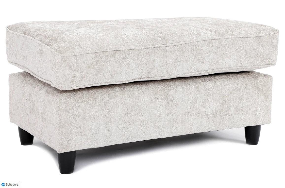 Calder Fabric Corner Sofa  - Platinum & StoneSuites and sofasLakeland Sofa Warehouse 