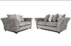 Calder Fabric Sofa Collection - Alaska Platinum & StoneSuites and sofasLakeland Sofa Warehouse 