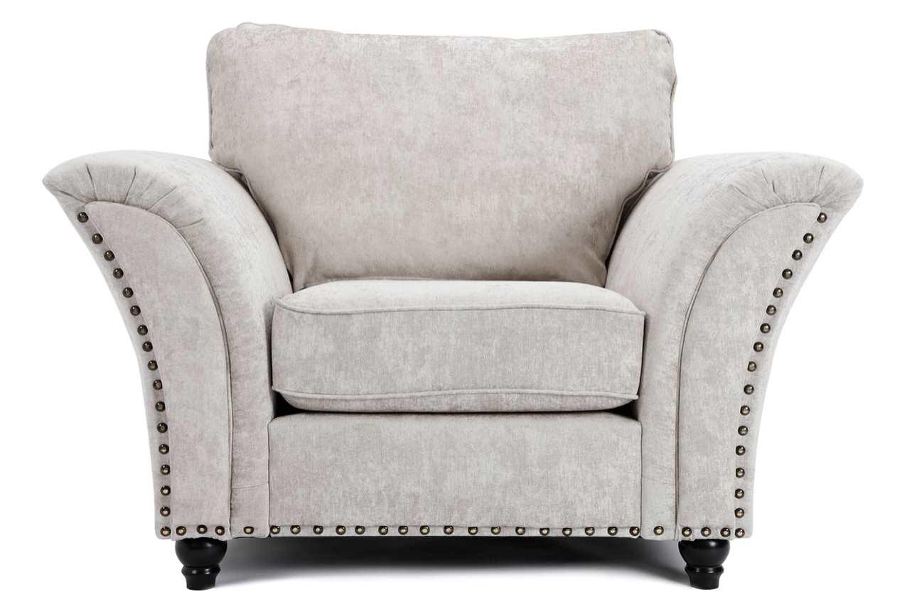 Calder Fabric Sofa Collection - Alaska Platinum & StoneSuites and sofasLakeland Sofa Warehouse 