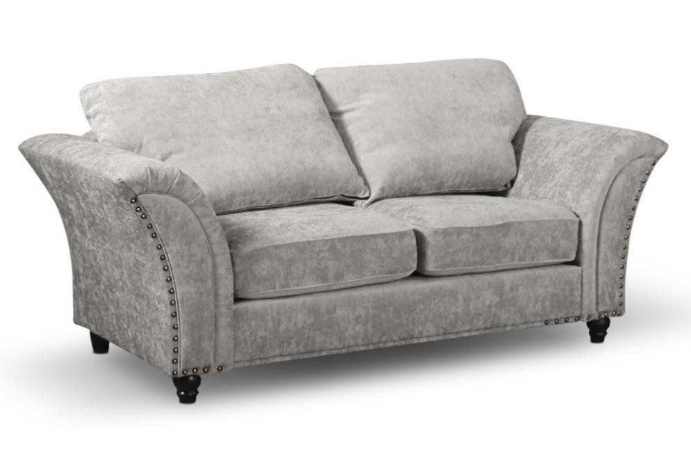 Calder Fabric Sofa Collection - Alaska Platinum & StoneSuites and sofasLakeland Sofa Warehouse 