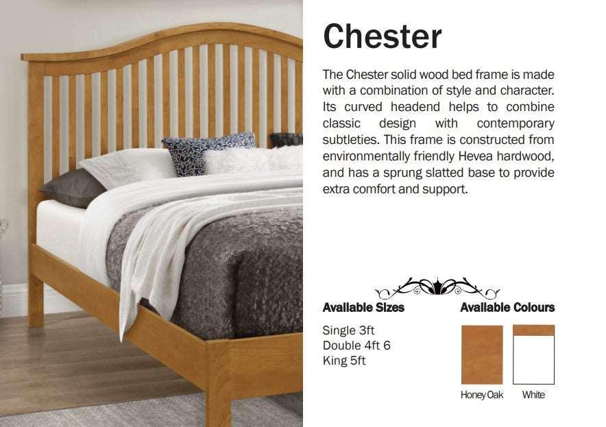 Chester Solid Wood Bed FrameBedLakeland Sofa Warehouse 