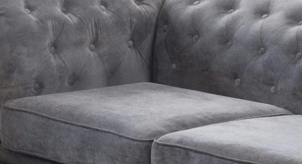 Chesterfield Infinity Velvet Fabric Sofa CollectionSuites and sofasLakeland Sofa Warehouse 