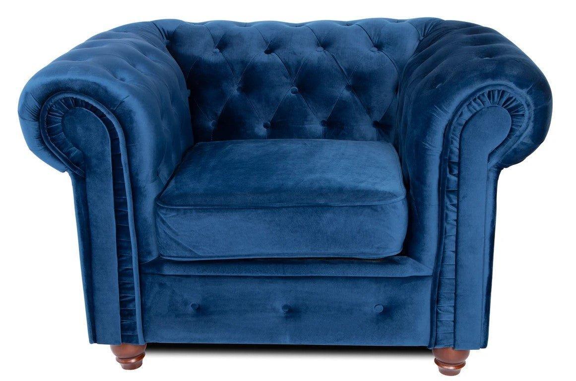 Chesterfield Infinity Velvet Fabric Sofa CollectionSuites and sofasLakeland Sofa Warehouse 