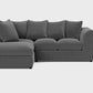 Dalston Fabric Corner Sofa CollectionSuites and sofasLakeland Sofa Warehouse 