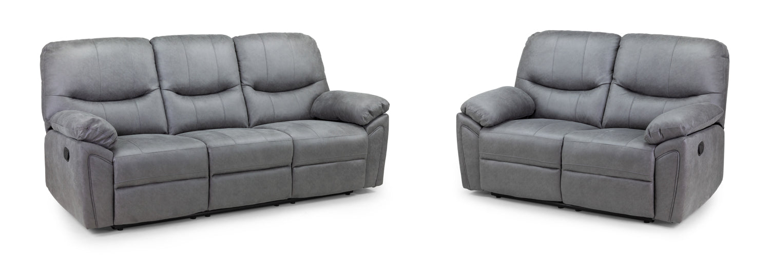 Dent Fabric Recliner Sofa SetSuites and sofasLakeland Sofa Warehouse 