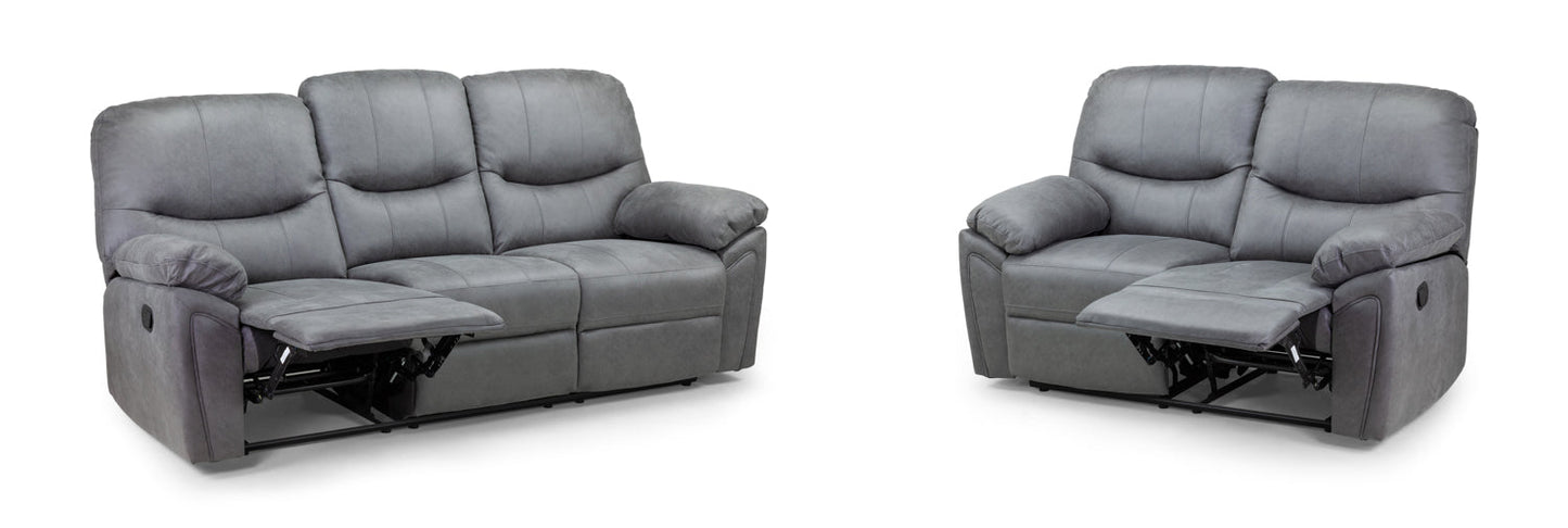 Dent Fabric Recliner Sofa SetSuites and sofasLakeland Sofa Warehouse 