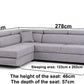 Hilton Storage Corner Sofa Bed With Headrestssofa bedLakeland Sofa Warehouse 