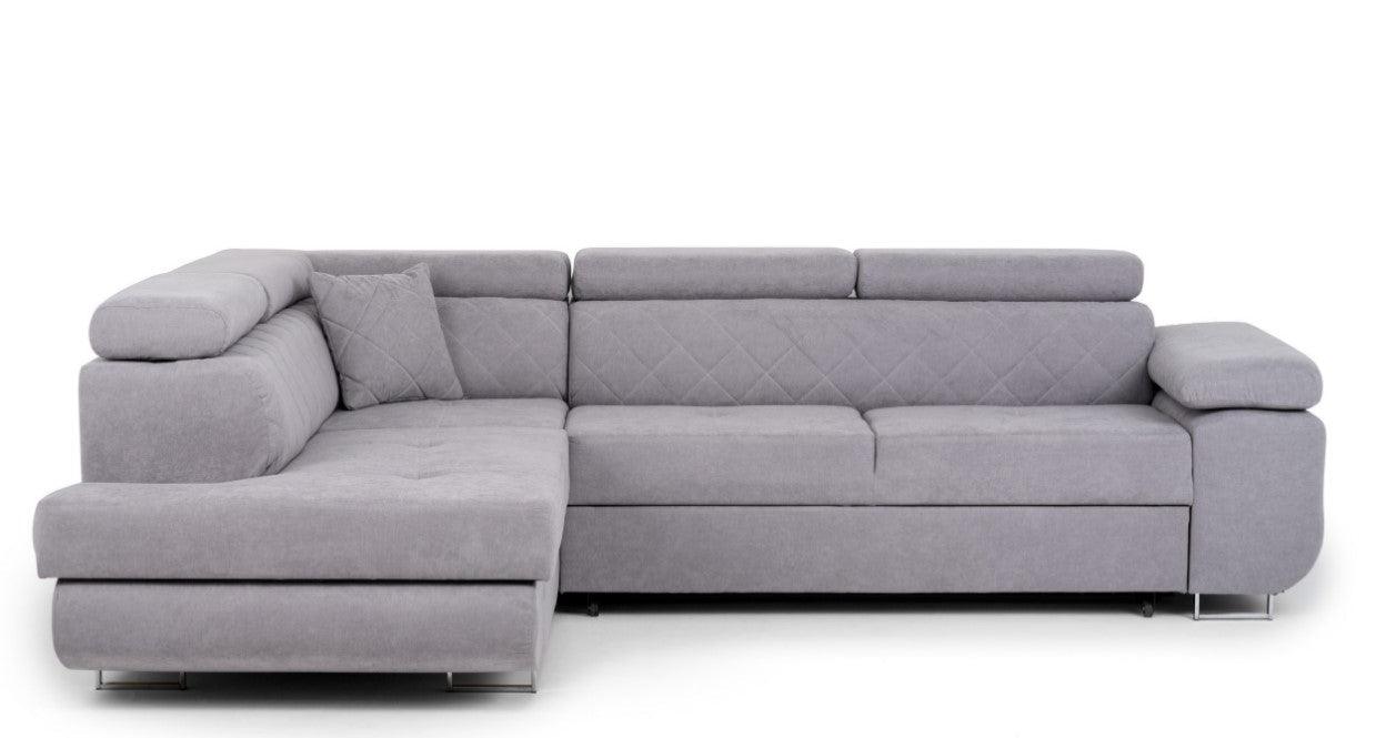 Hilton Storage Corner Sofa Bed With Headrestssofa bedLakeland Sofa Warehouse 