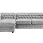 Ireby Chesterfield Corner sofa - GreySuites and sofasLakeland Sofa Warehouse 