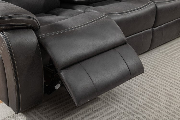 Ivana Tech Power Recliner Sofa With Bluetooth - Lakeland Sofa Warehouse