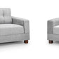 Jericho grey fabric Sofa SetSuites and sofasLakeland Sofa Warehouse 