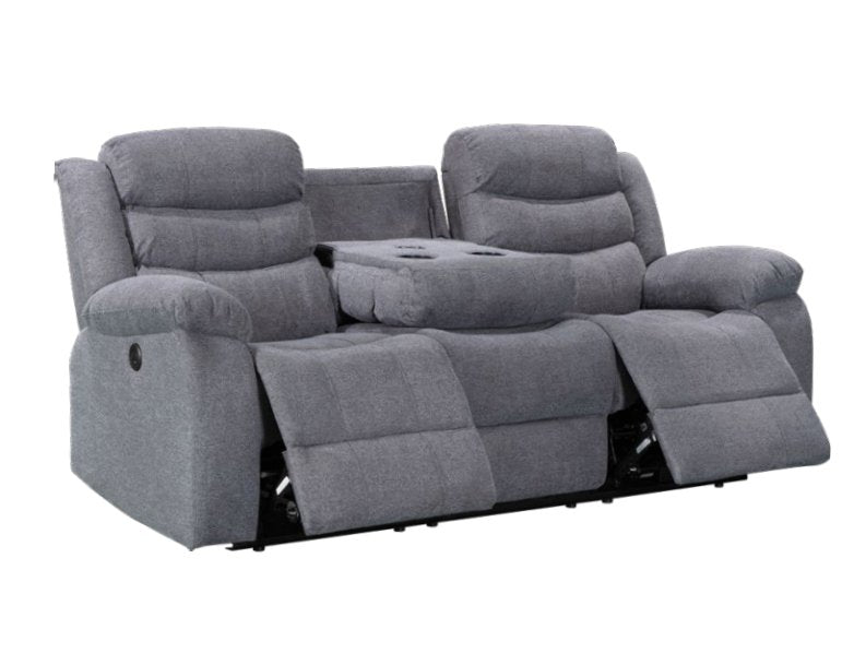 Mawbray 3 Seater Fabric Electric Recliner SofaSuites and sofasLakeland Sofa Warehouse 