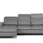 Mosedale Fabric Corner Sofa Bed - Greysofa bedLakeland Sofa Warehouse 