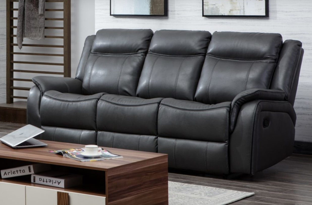 Newby Reclining Leather SofaSuites and sofasLakeland Sofa Warehouse 