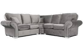 Orton Fabric Plush Grey Corner SofaSuites and sofasLakeland Sofa Warehouse 
