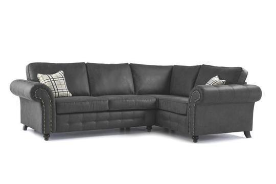 Orton Leather Corner Sofa Collection - Lakeland Sofa Warehouse
