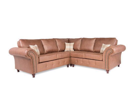 Orton Leather Corner Sofa Collection - Lakeland Sofa Warehouse
