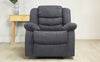 Rosley Fabric Recliner Sofa Set - Grey - Lakeland Sofa Warehouse